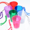 View Image 4 of 6 of Light-Up Shot Glass on Beaded Necklace - 2 oz.