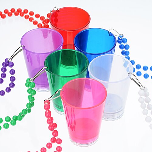 Additional Image 3 - a group of plastic cups and beads