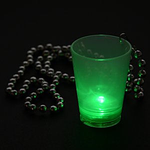 Additional Image 3 - a green cup with a light on it
