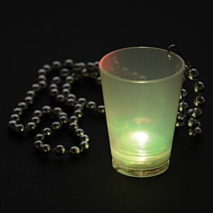 Additional Image 5 - a lit cup with a string of beads
