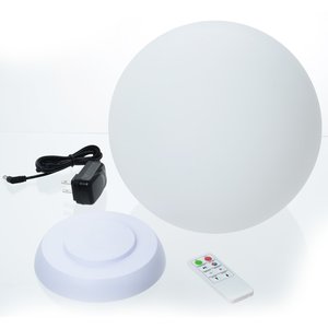 Additional Image 1 - a white ball with a black cord