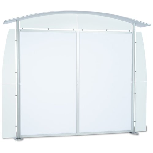 Additional Image 3 - a white net with a curved top