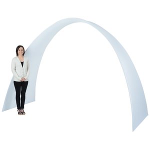 Additional Image 10 - a person standing in front of a white arch