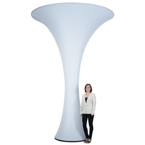 Additional Image 11 - a person standing next to a tall white object