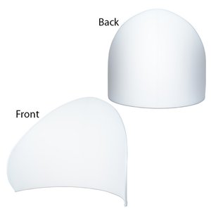 Additional Image 8 - a white cap with black text