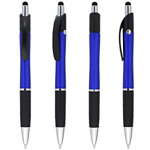 Additional Image 1 - a group of pens with black and blue caps