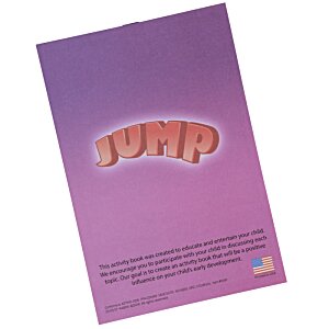 Additional Image 1 - a purple card with red text