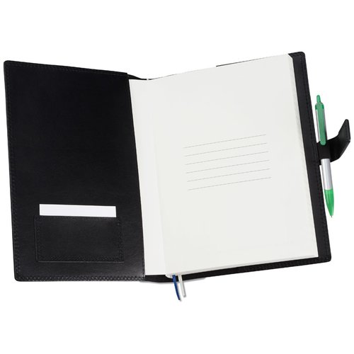 Additional Image 2 - a black and white notebook