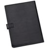 Additional Thumbnail Image 1 - a black leather notebook with a strap