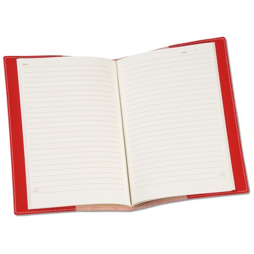 Additional Image 1 - a red and white open book