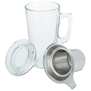 Additional Image 2 - a glass cup with a lid