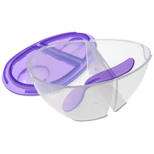 Additional Image 1 - a purple and white baby pacifier