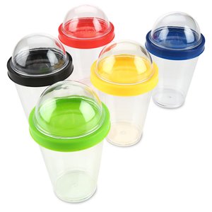 Additional Image 3 - a group of plastic cups with different colors