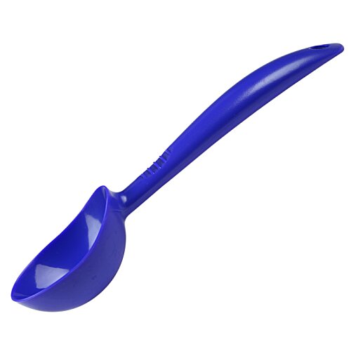Additional Image 1 - a blue plastic spoon on a white background