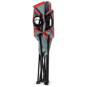 Additional Image 2 - a black and red parking meter