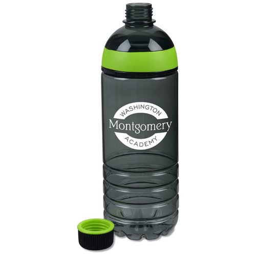 Additional Image 2 - a water bottle with a green lid