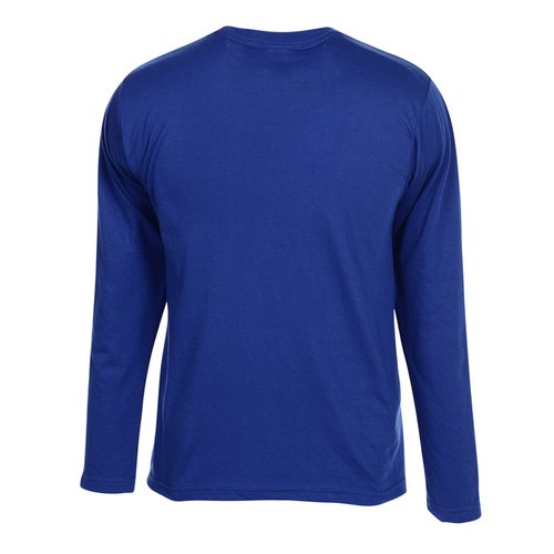 Additional Image 2 - a blue long sleeved shirt