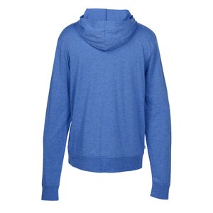 Additional Image 2 - a blue hoodie with a white background