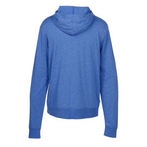 Additional Image 1 - a blue hoodie with a white background