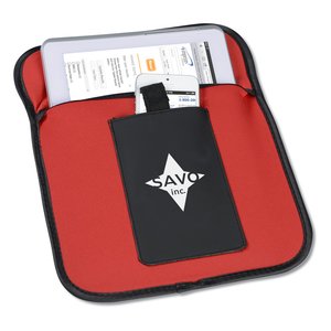 Additional Image 1 - a red and black bag with a white star on it