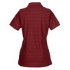 View Image 3 of 3 of Textured Stripe Polo - Ladies'