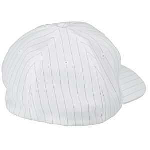 Additional Image 1 - a white cap with a striped cap