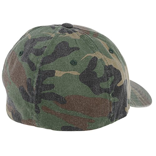 Additional Image 2 - a camouflage hat on a white background