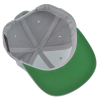 View Image 3 of 3 of Yupoong Classic Flat Bill Snapback Cap - Full Color Patch