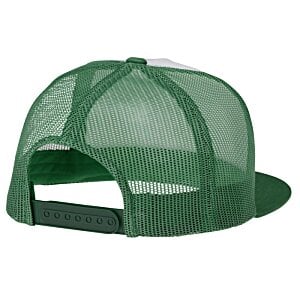 Additional Image 1 - a green hat with a black strap