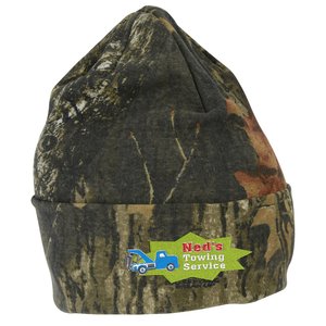 Additional Image 1 - a camouflage hat with a label