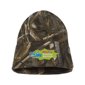 Additional Image 6 - a camouflage beanie with a fish on it