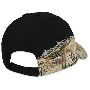 Additional Image 1 - a black hat with a white patch