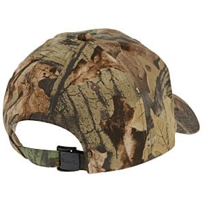 Additional Image 1 - a camouflage hat with a black strap