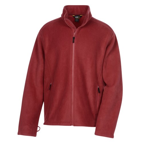 Additional Image 1 - a red jacket with a zipper