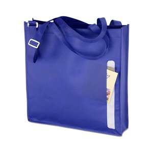 Additional Image 1 - a blue bag with a zipper