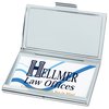 Additional Thumbnail Image 1 - a white card holder with blue and red text