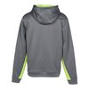 View Image 2 of 3 of Performance Fleece Colorblock Hoodie - Men's - Embroidered - 24 hr