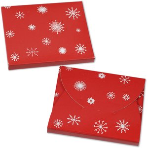 Additional Image 1 - a pair of red square tiles with white dots