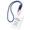 View Image 2 of 3 of Inquirer Lanyard with Vinyl ID Holder