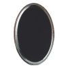 Additional Thumbnail Image 1 - a black oval object with silver border
