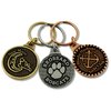 View Image 3 of 2 of Camden Metal Keychain - Round