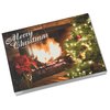 View Image 3 of 4 of Fireplace Merry Christmas Greeting Card