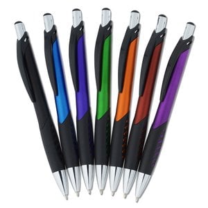 Additional Image 1 - a group of pens in a row