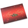 View Image 3 of 4 of Happy Holidays Holly Greeting Card