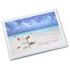 View Image 3 of 4 of Santa Relaxing at Beach Greeting Card