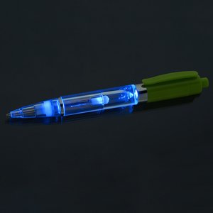 Additional Image 2 - a blue pen with a green cap