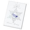View Image 3 of 4 of Snowflake Ornament Greeting Card