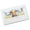 View Image 3 of 4 of Holiday Longhorn Greeting Card