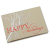 View Image 3 of 4 of Holiday Shimmer Greeting Card