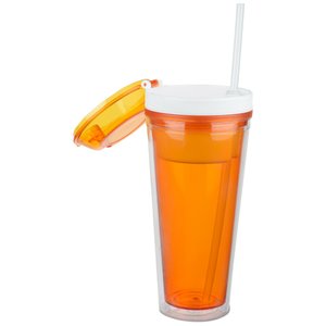 Additional Image 2 - a cup with a straw and a lid